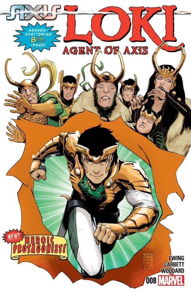 Loki: Agent of Asgard #8 cover