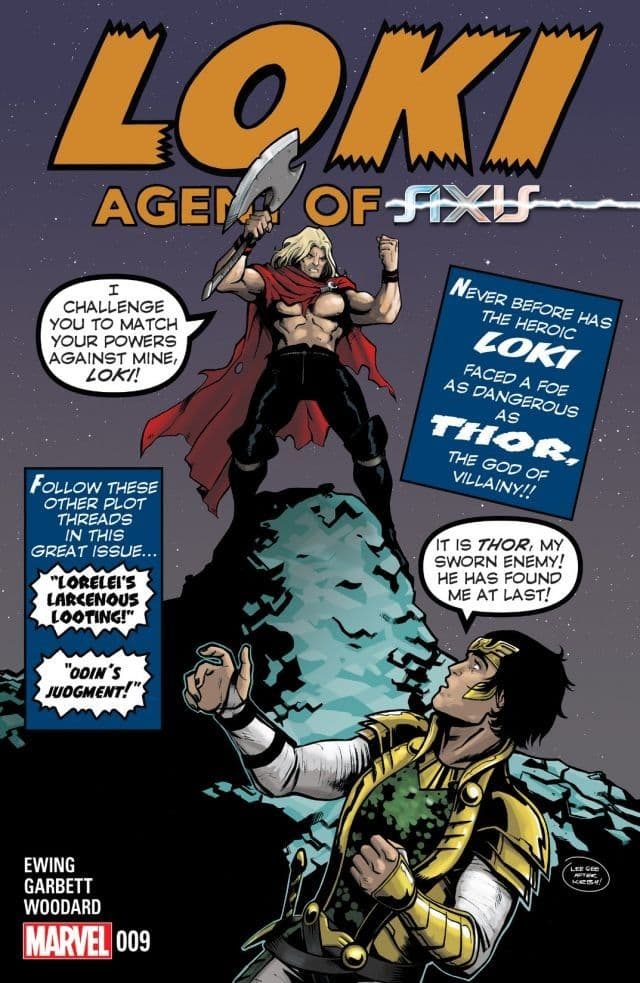 Loki: Agent of Asgard #9 cover