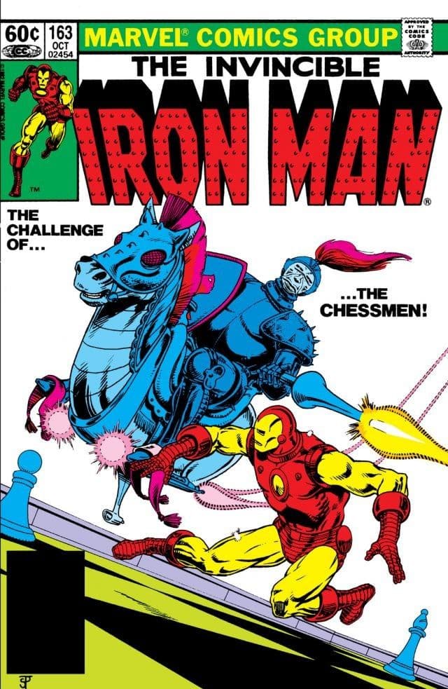 Iron Man #163 cover