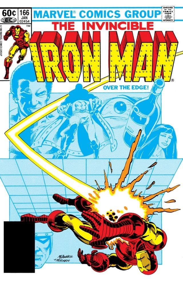 Iron Man #166 cover