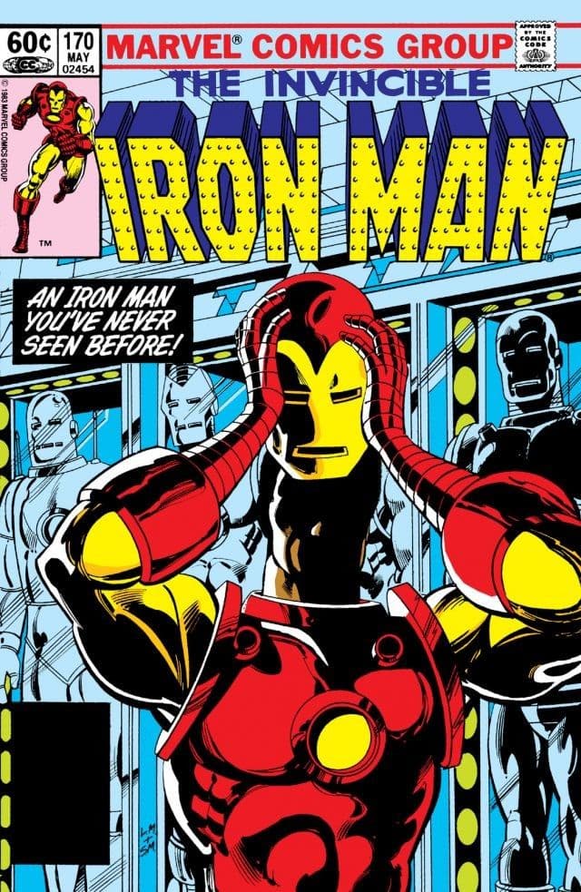Iron Man #170 cover