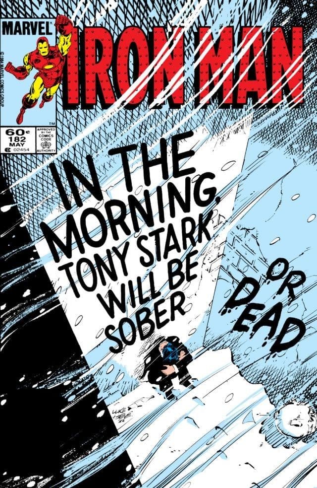Iron Man #182 cover