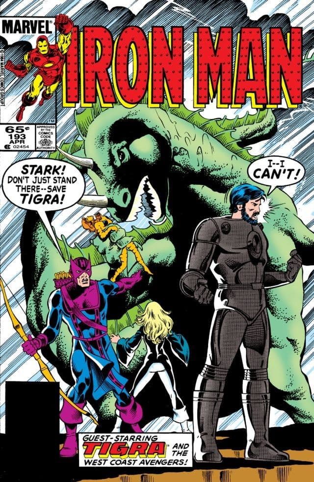 Iron Man #193 cover