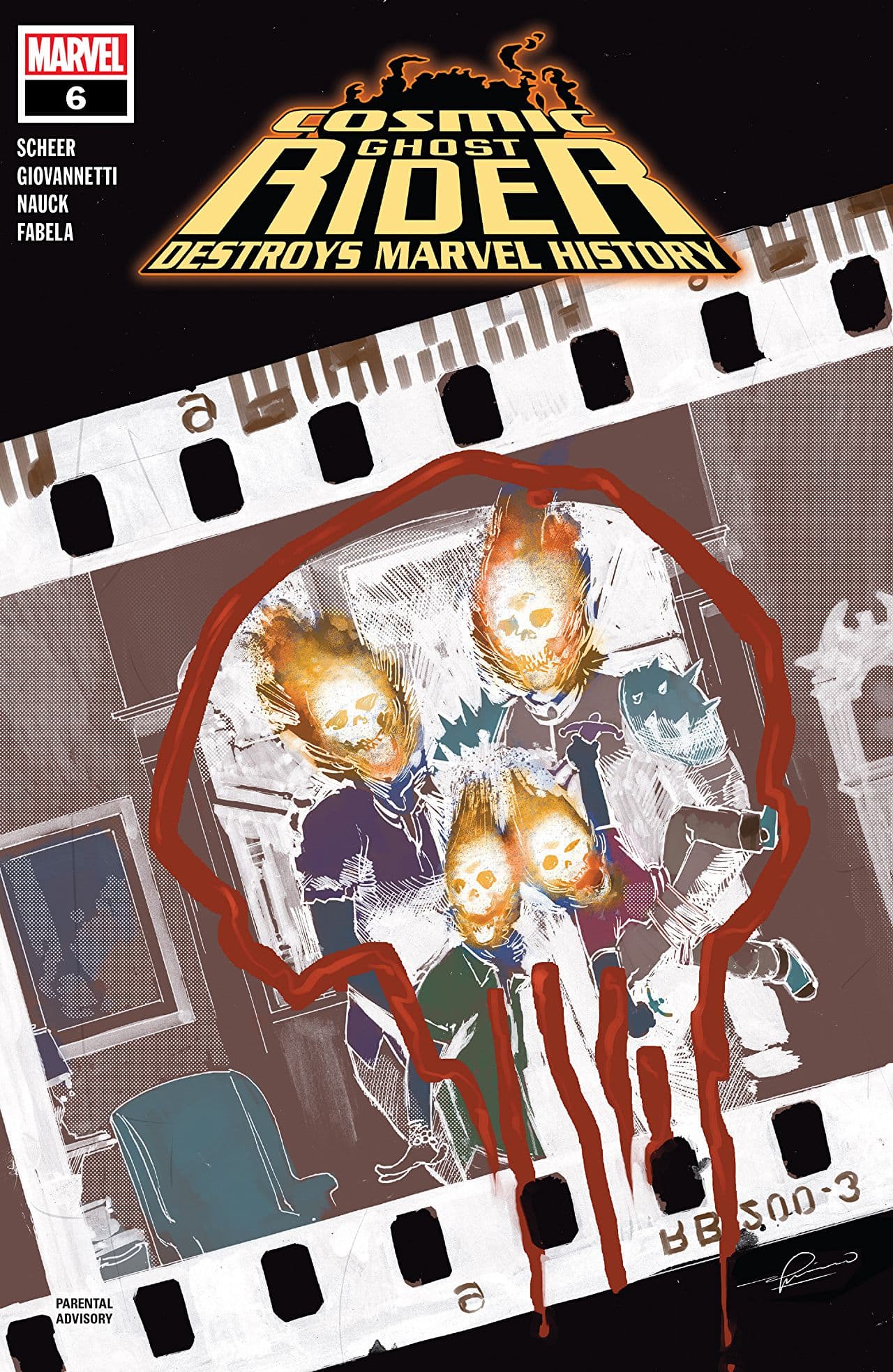 Cosmic Ghost Rider Destroys Marvel History #6 cover