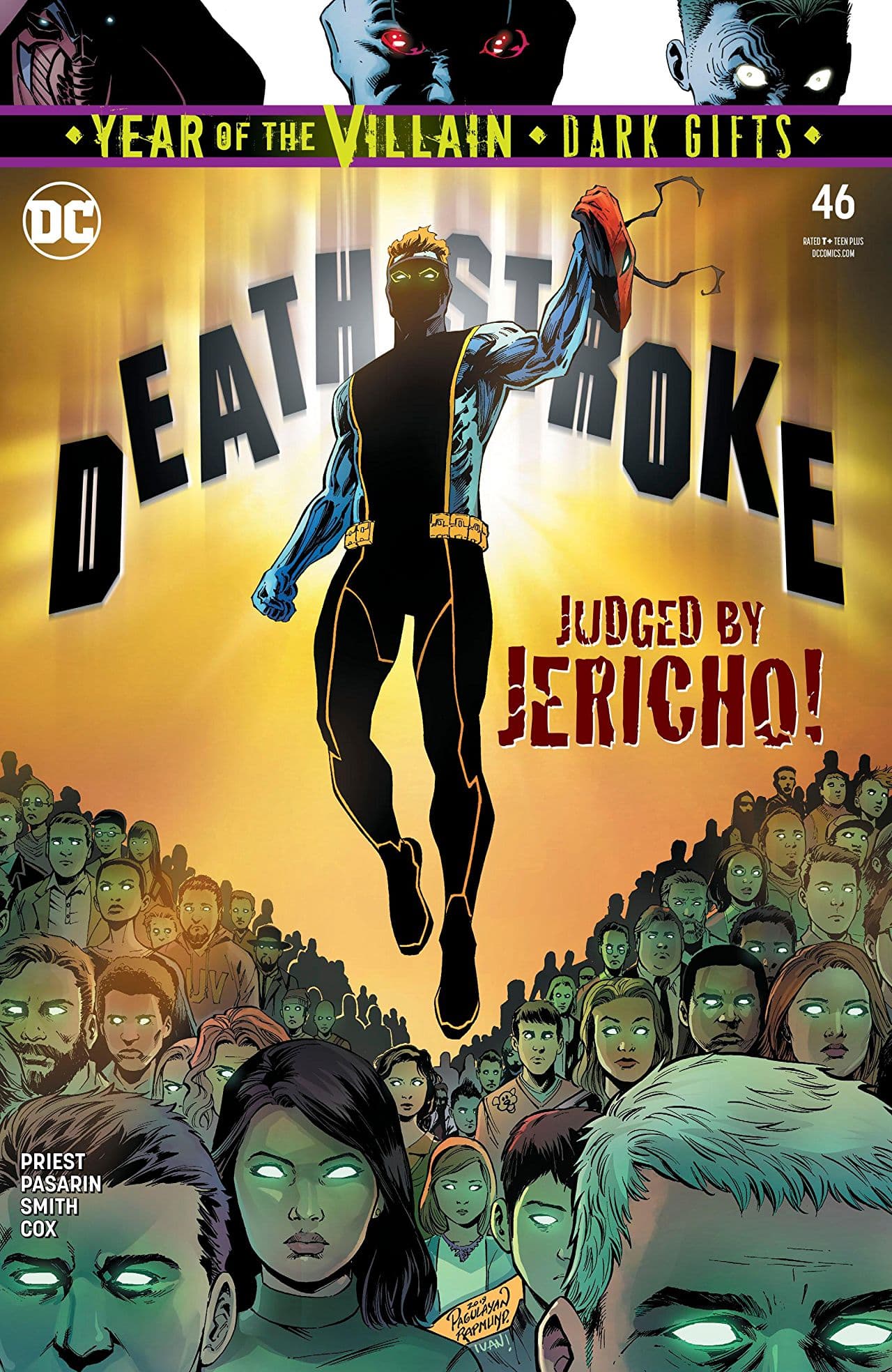 Deathstroke #46 cover