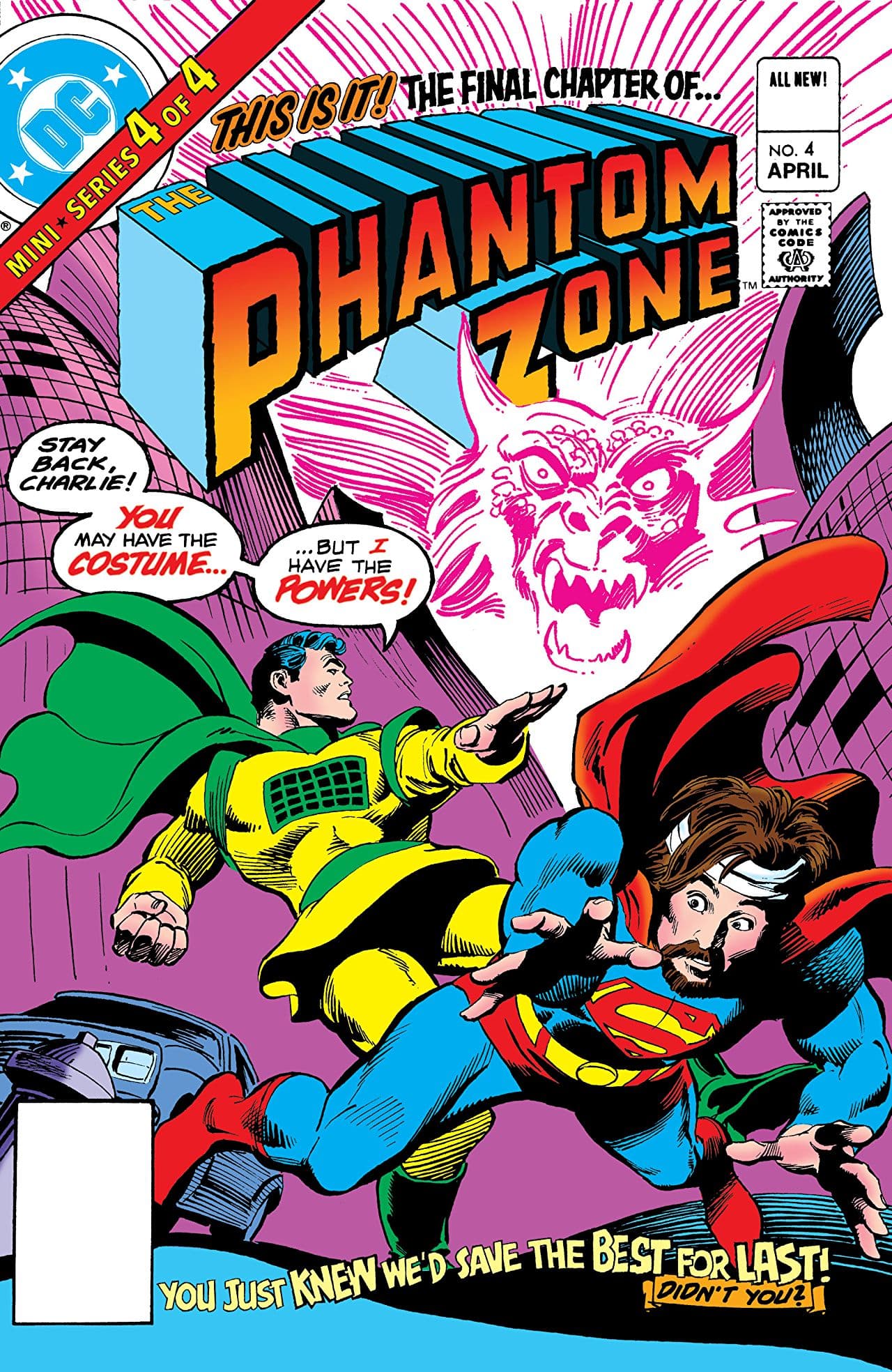 The Phantom Zone #4 cover