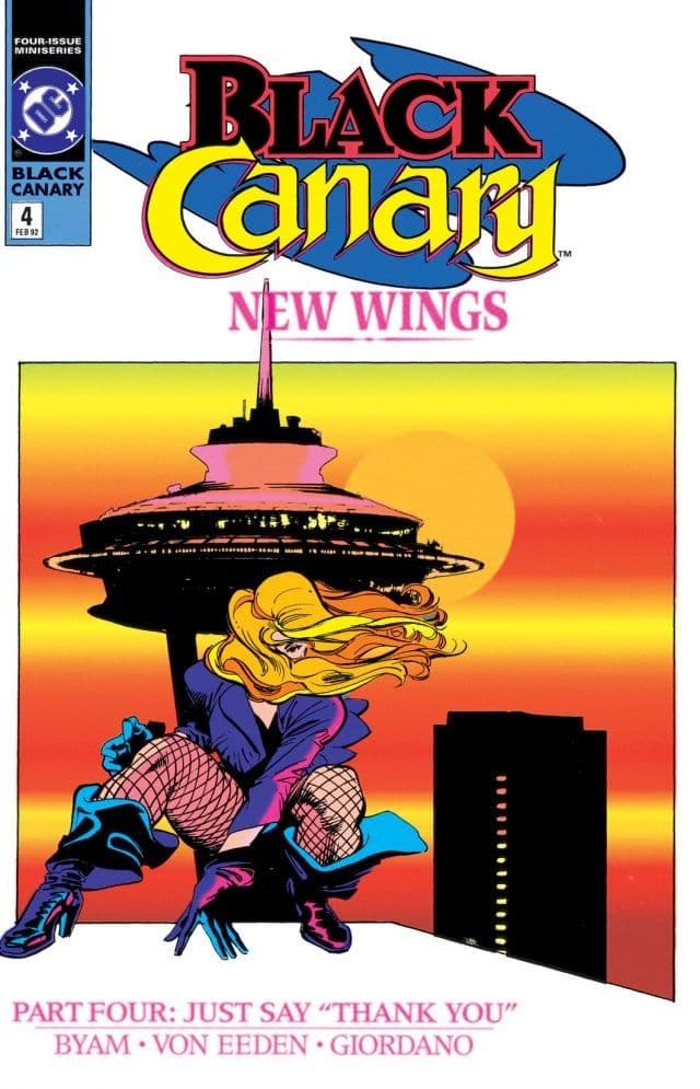 Black Canary #4 cover