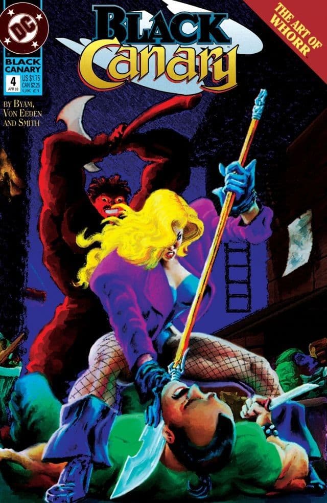 Black Canary #4 cover