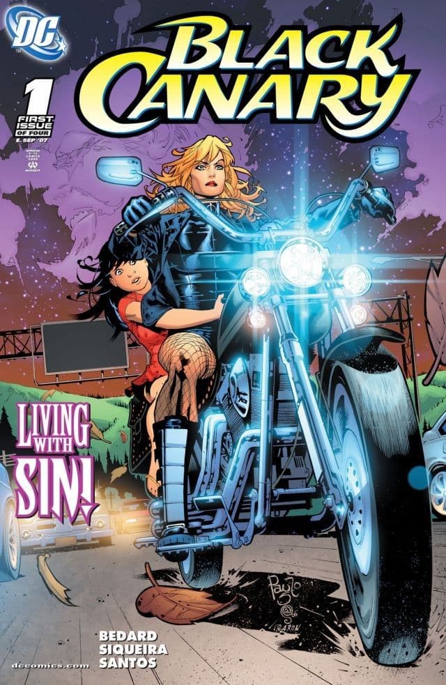 Black Canary #1 cover