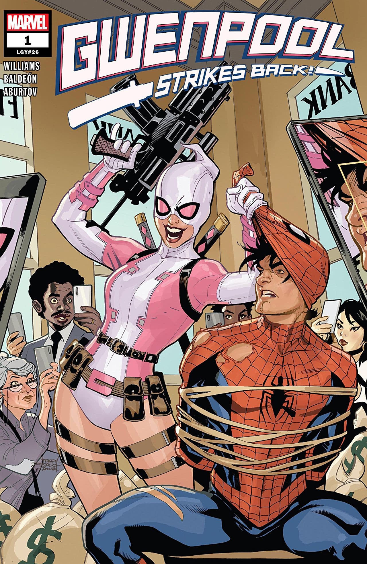 Gwenpool Strikes Back cover — © Marvel Comics