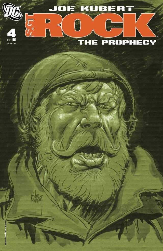 Sgt. Rock: The Prophecy #4 cover