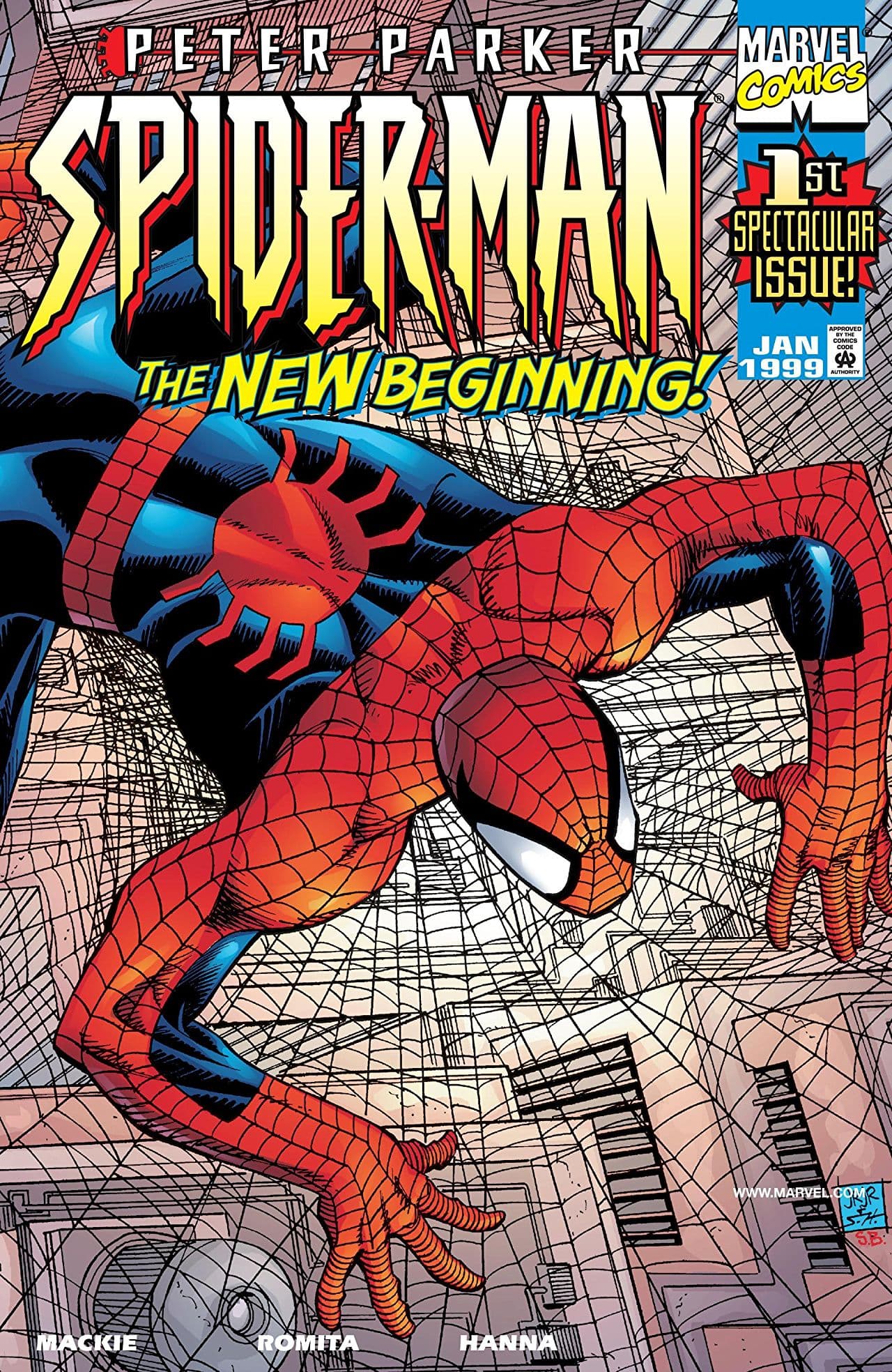 Peter Parker: Spider-Man #1 cover