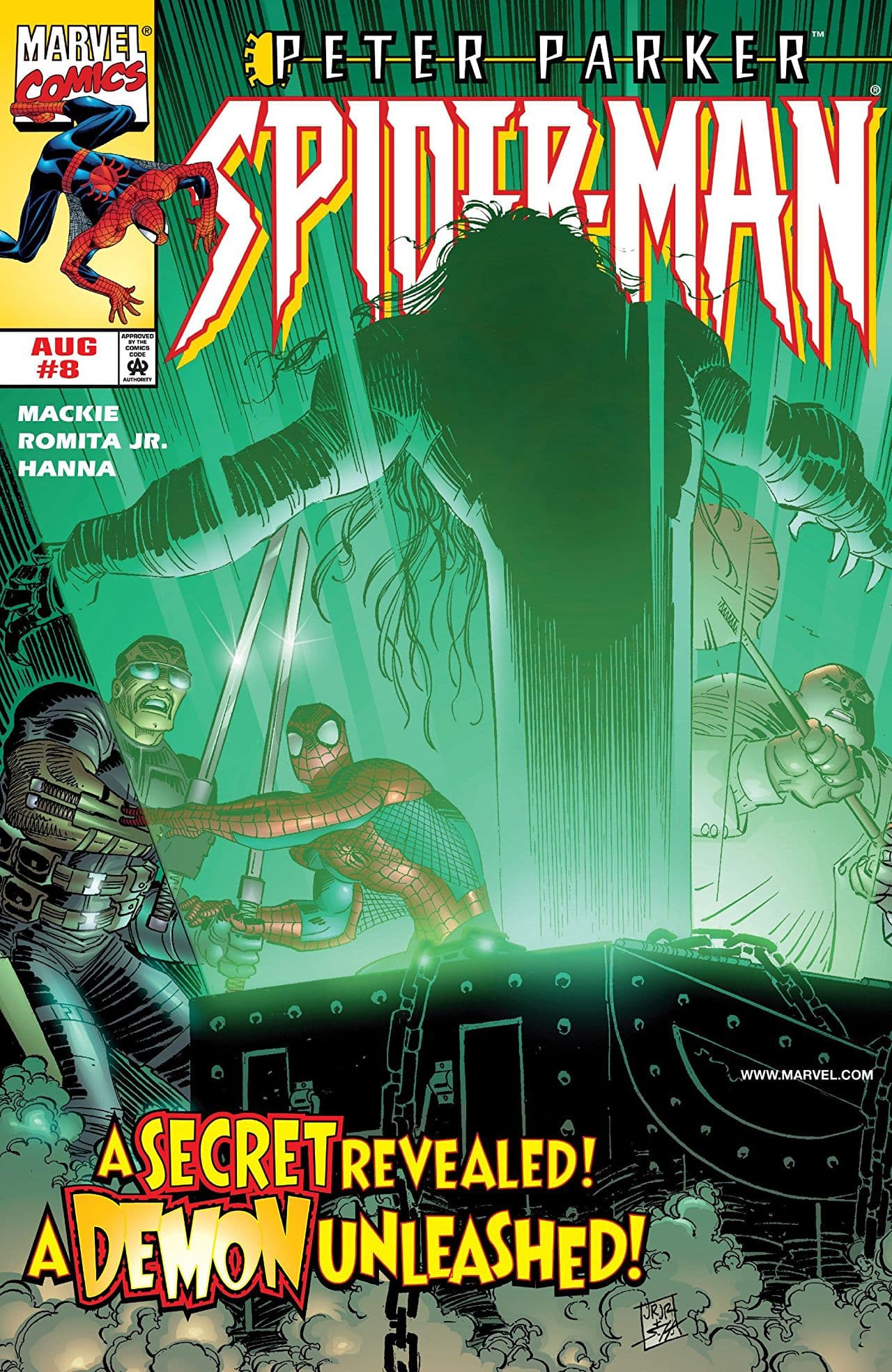 Peter Parker: Spider-Man #8 cover