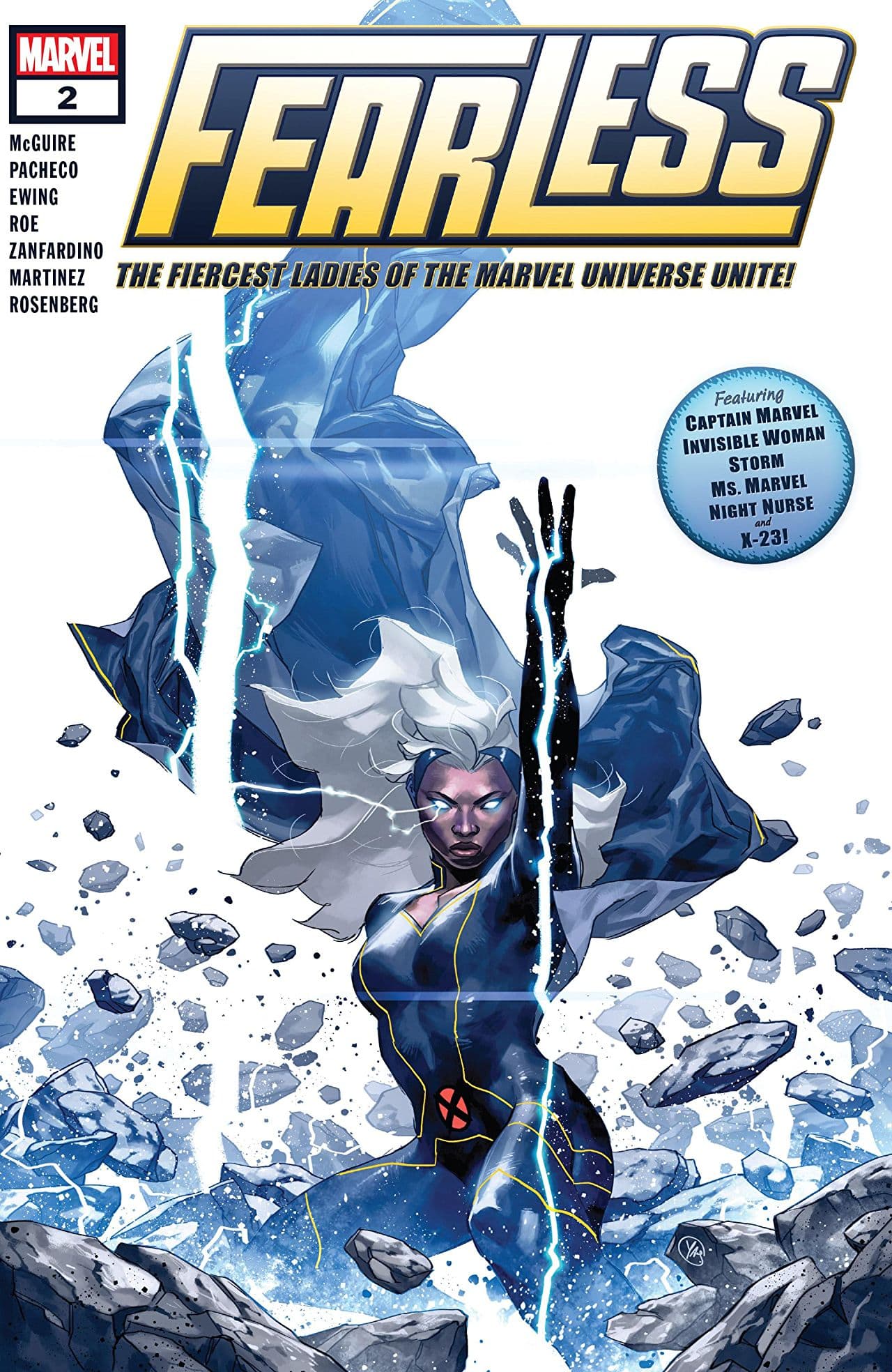 Fearless #2 cover