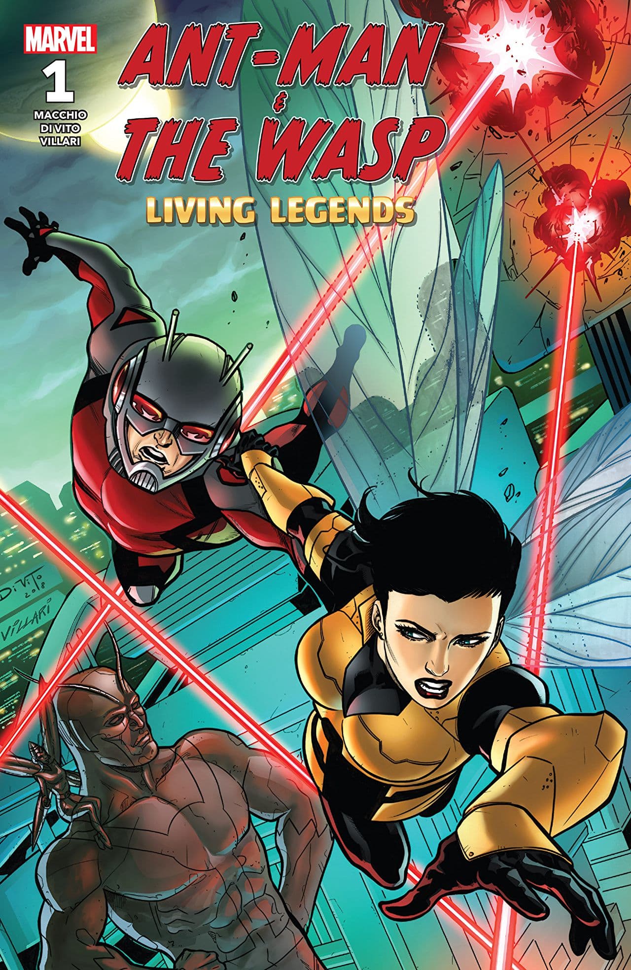 Ant-Man & the Wasp: Living Legends #1 cover