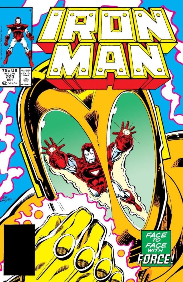 Iron Man #223 cover