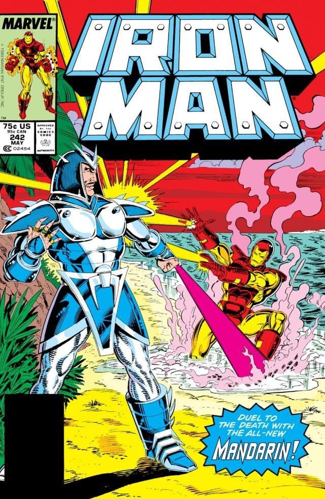 Iron Man #242 cover