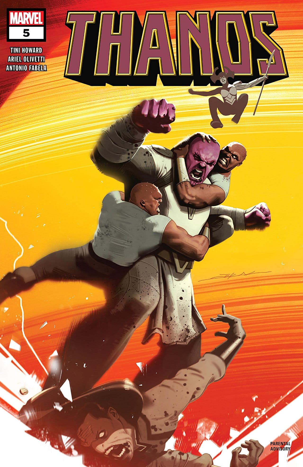 Thanos #5 cover