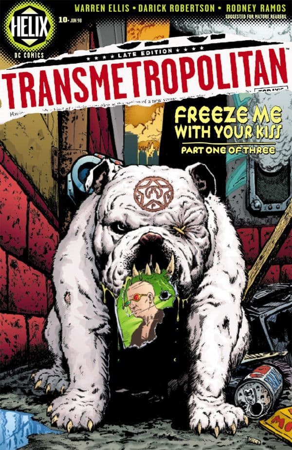 Transmetropolitan #10 cover