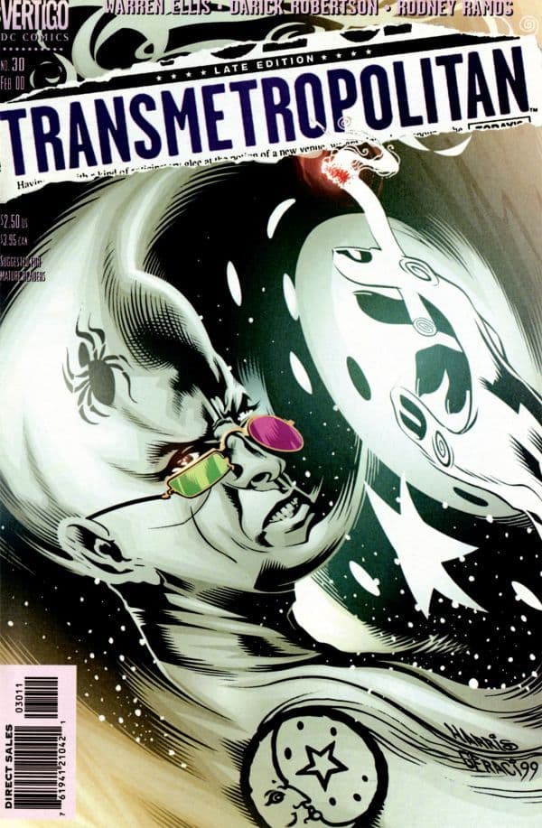Transmetropolitan #30 cover