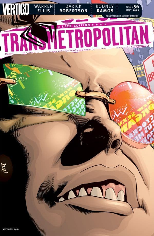 Transmetropolitan #56 cover