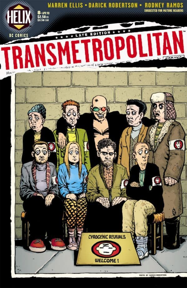 Transmetropolitan #8 cover