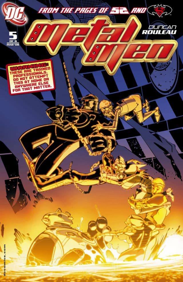 Metal Men #5 cover