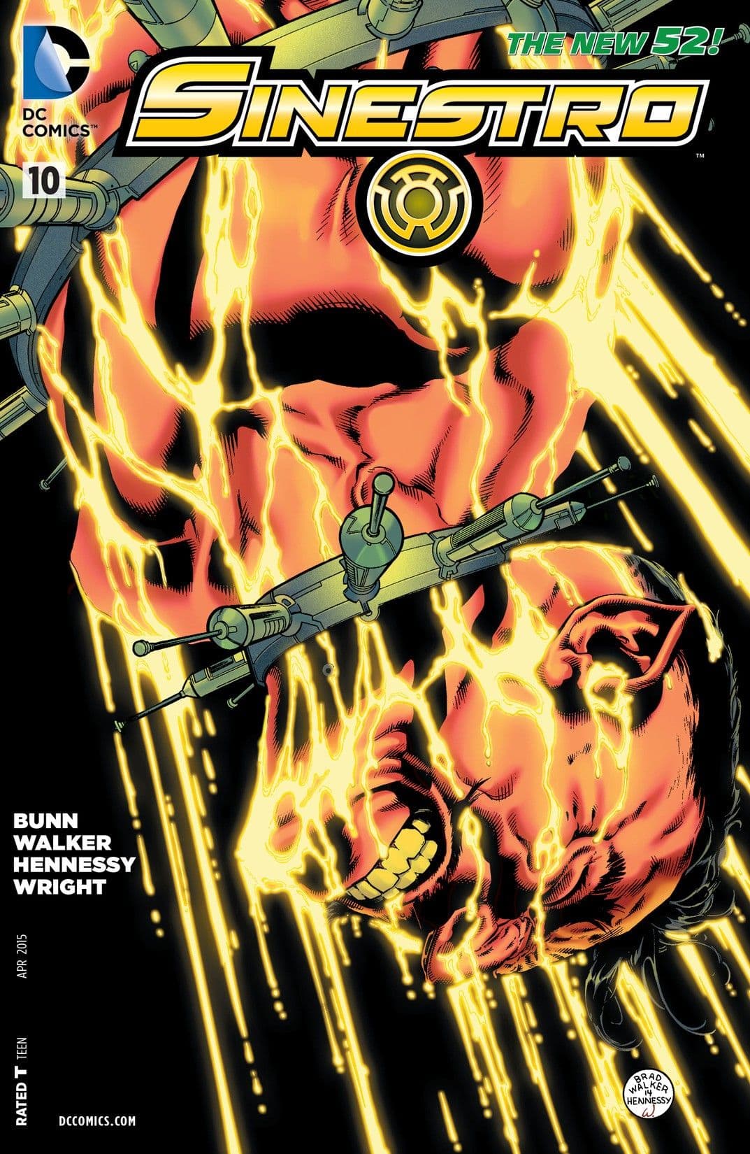 Sinestro #10 cover