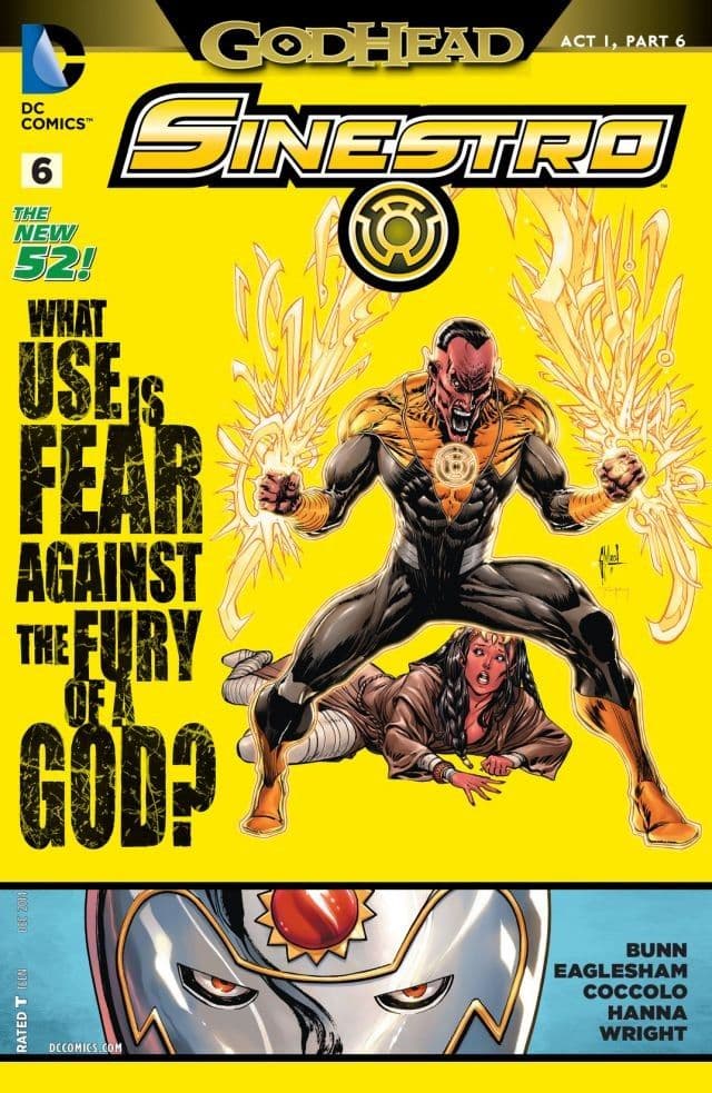 Sinestro #6 cover