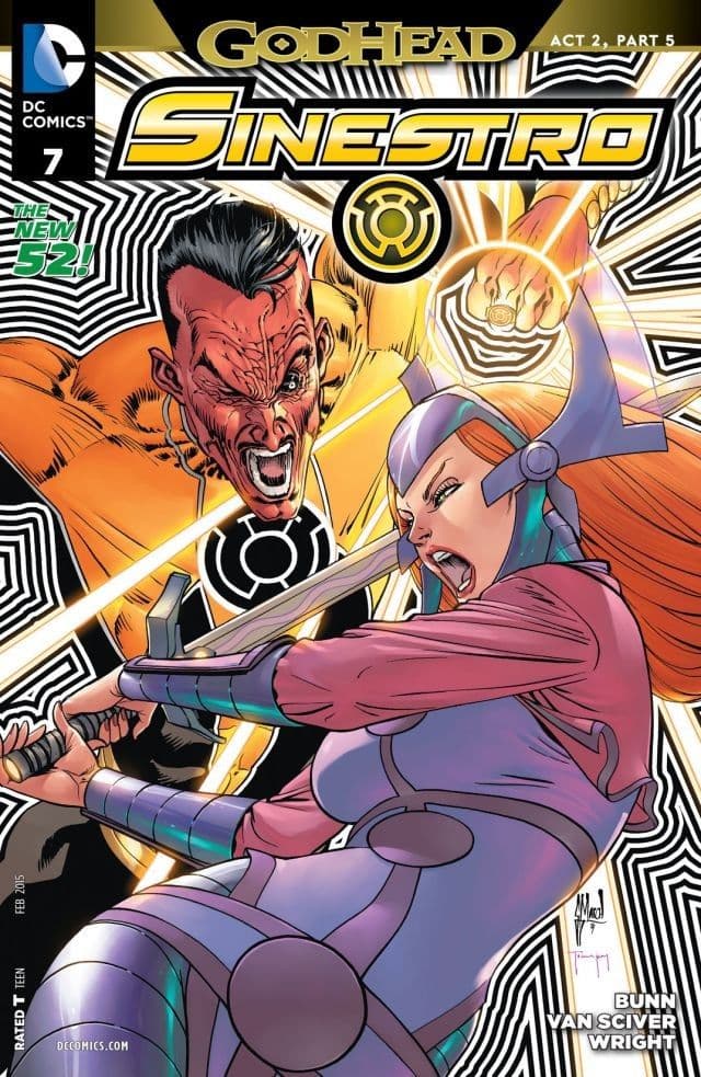 Sinestro #7 cover