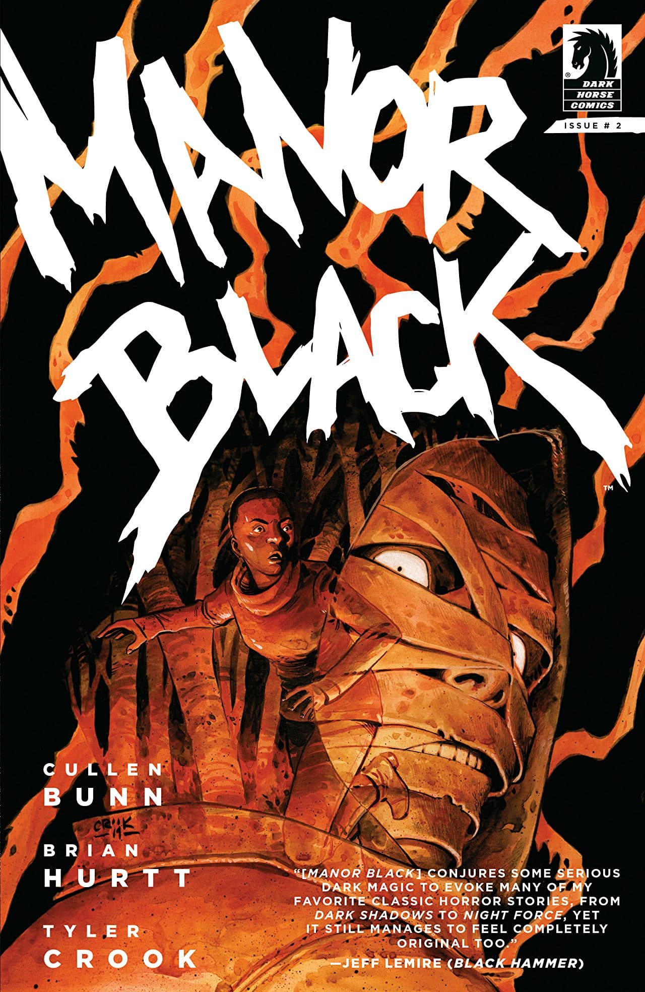 Manor Black #2 cover