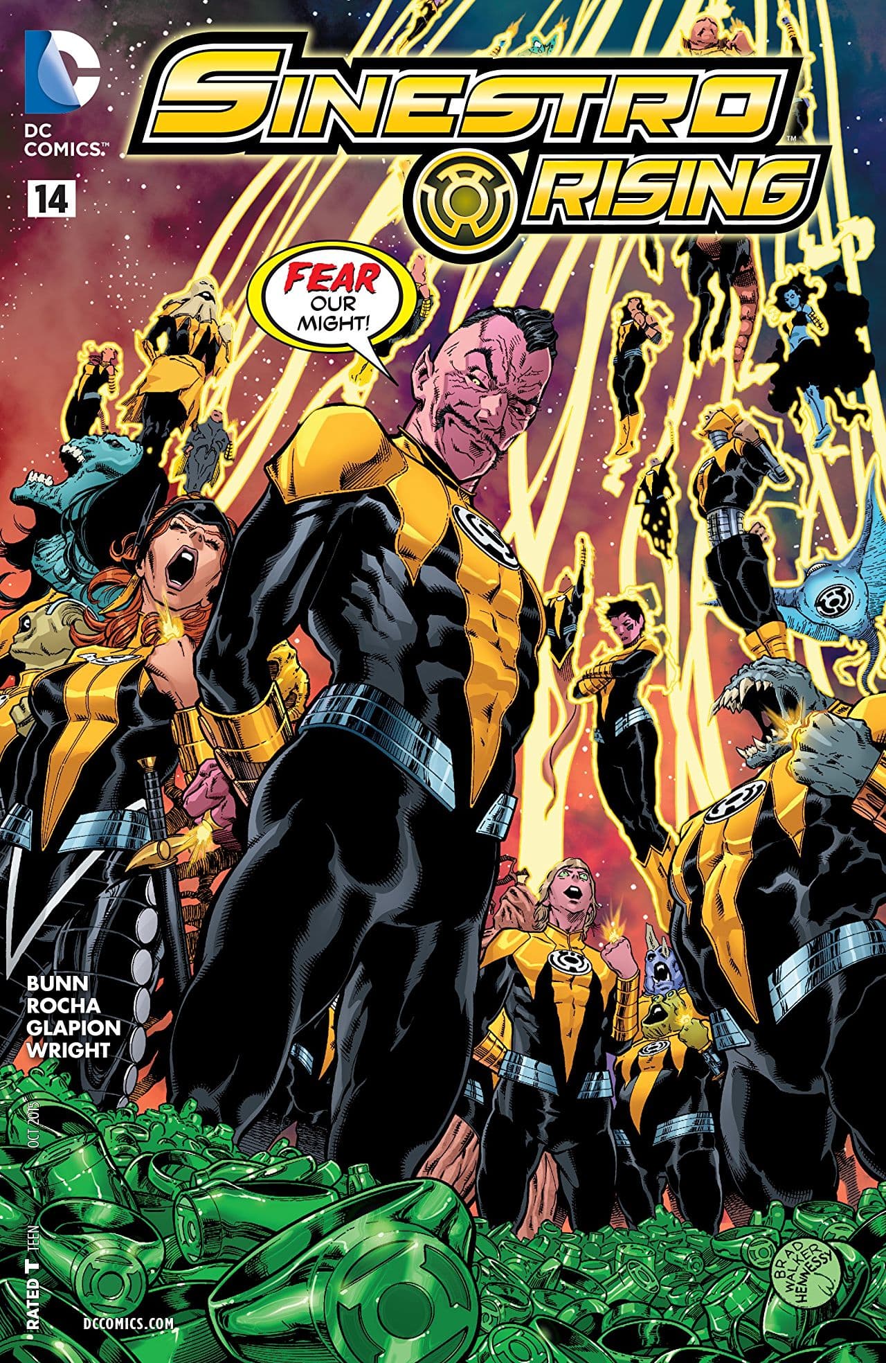 Sinestro #14 cover
