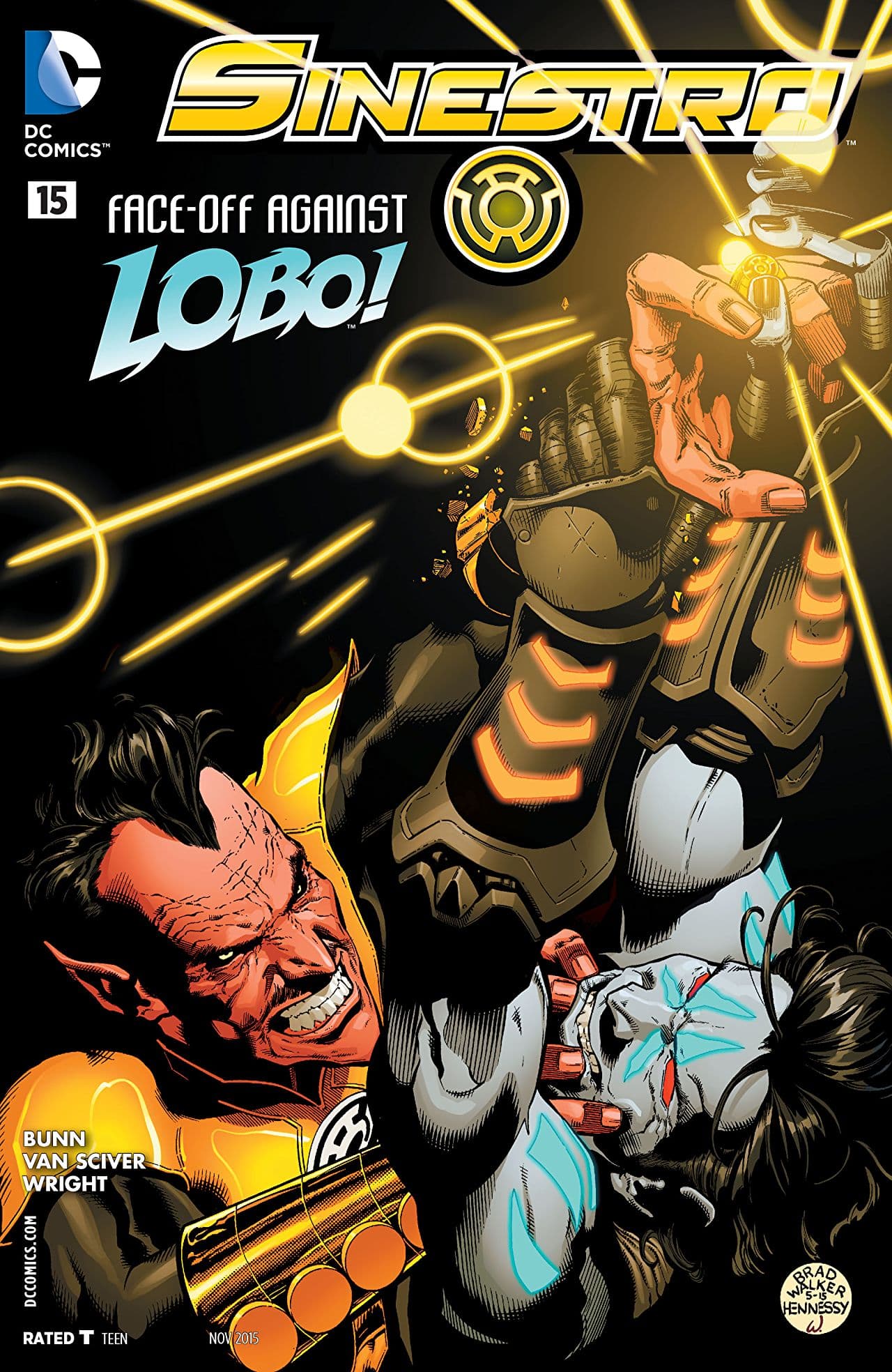 Sinestro #15 cover