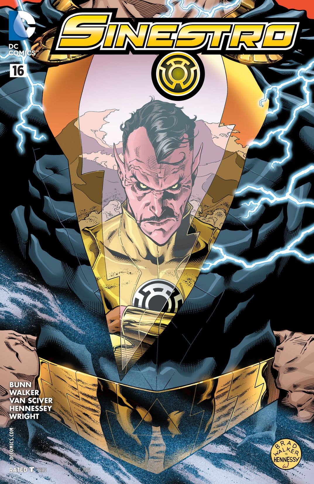 Sinestro #16 cover