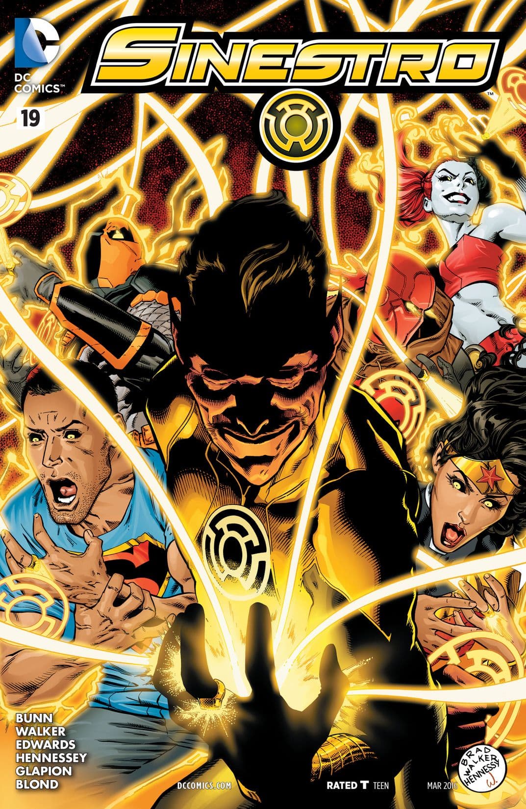 Sinestro #19 cover