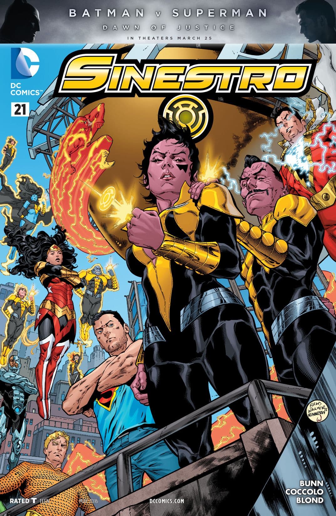 Sinestro #21 cover