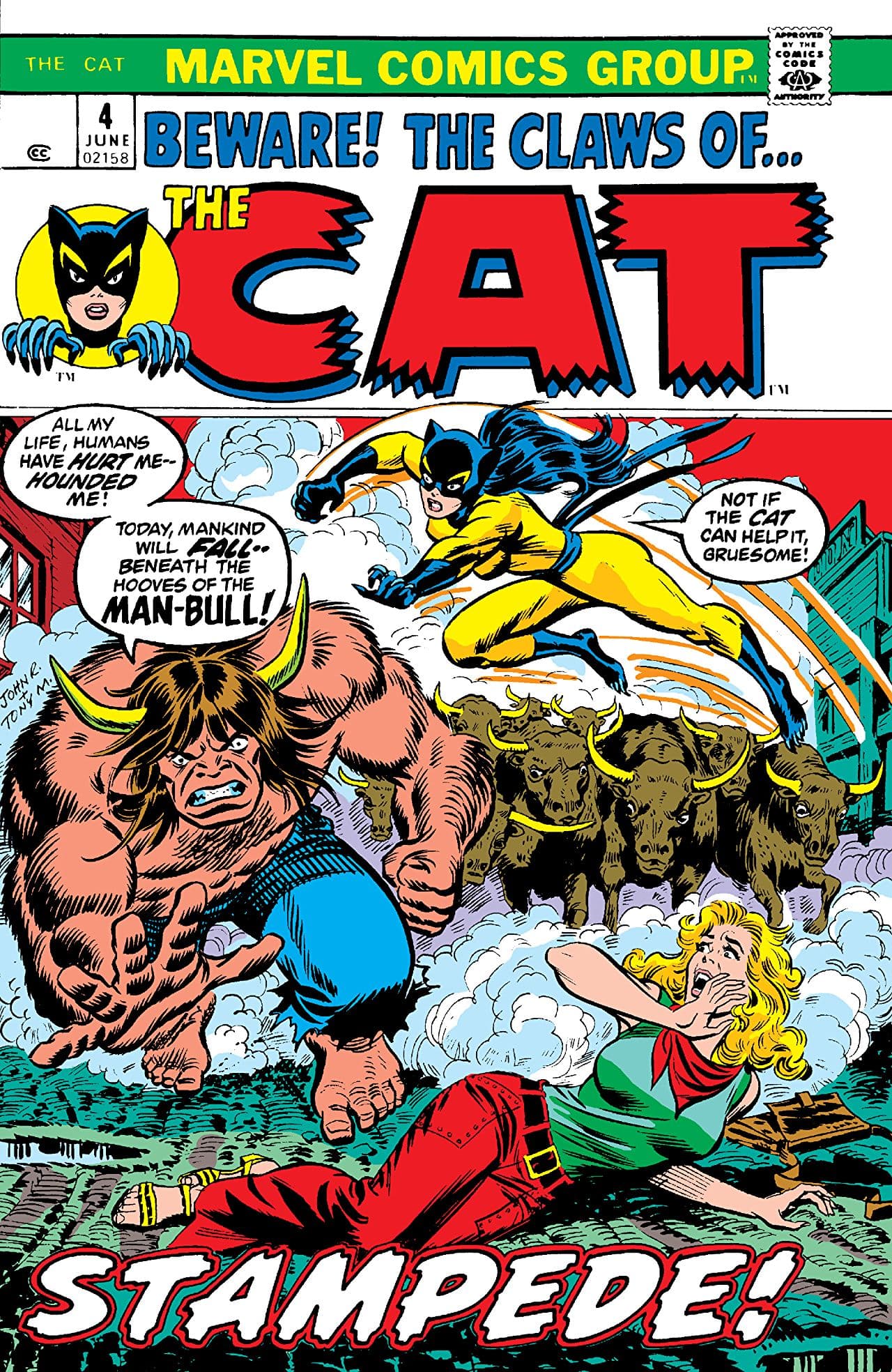 The Cat #4 cover