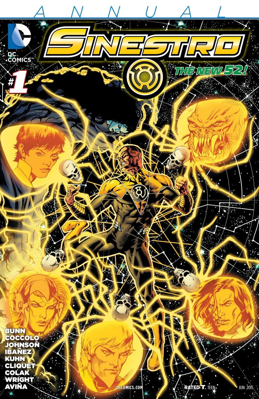 Sinestro Annual #1 cover