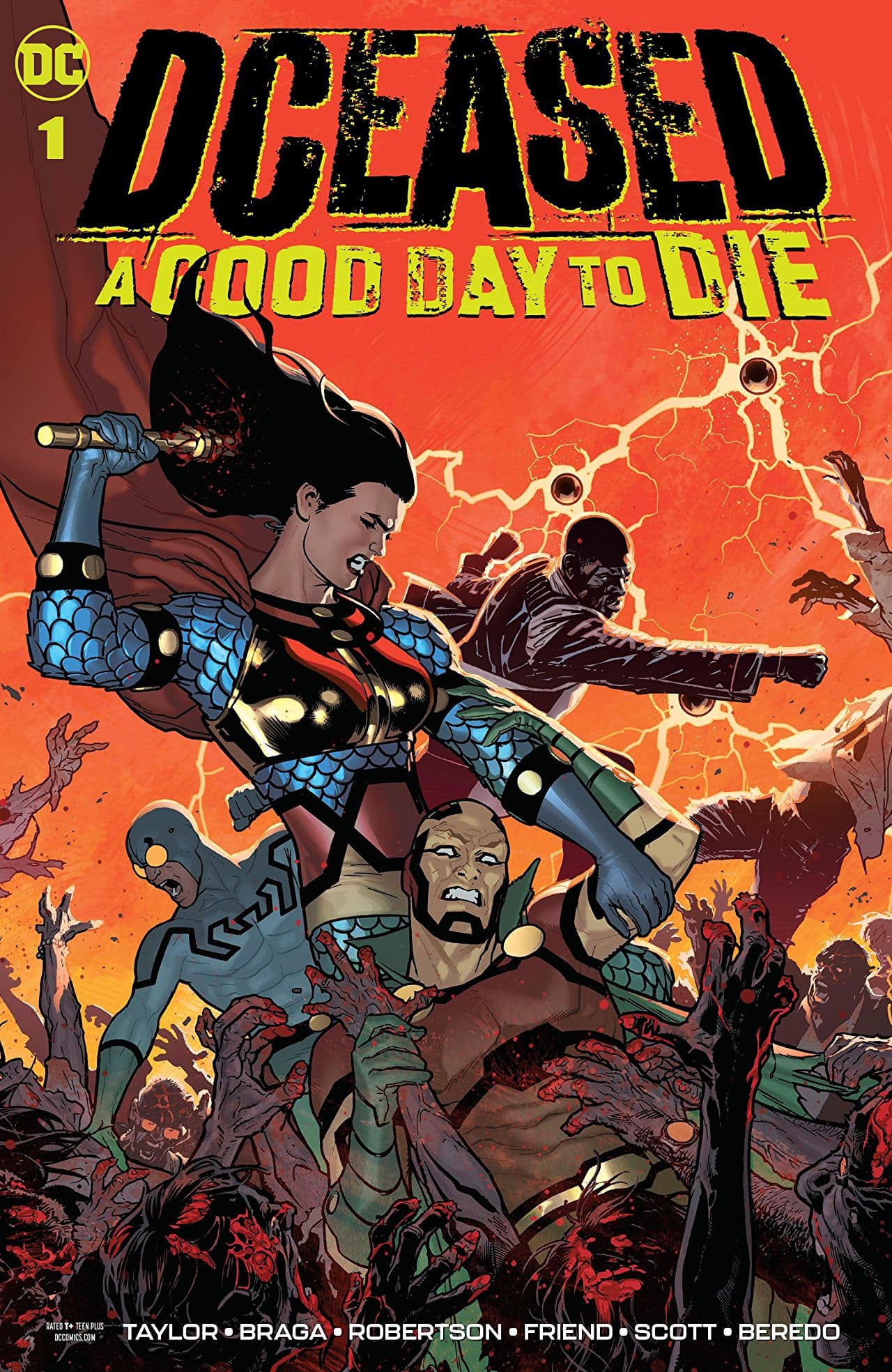 DCeased: A Good Day to Die cover — © DC Comics