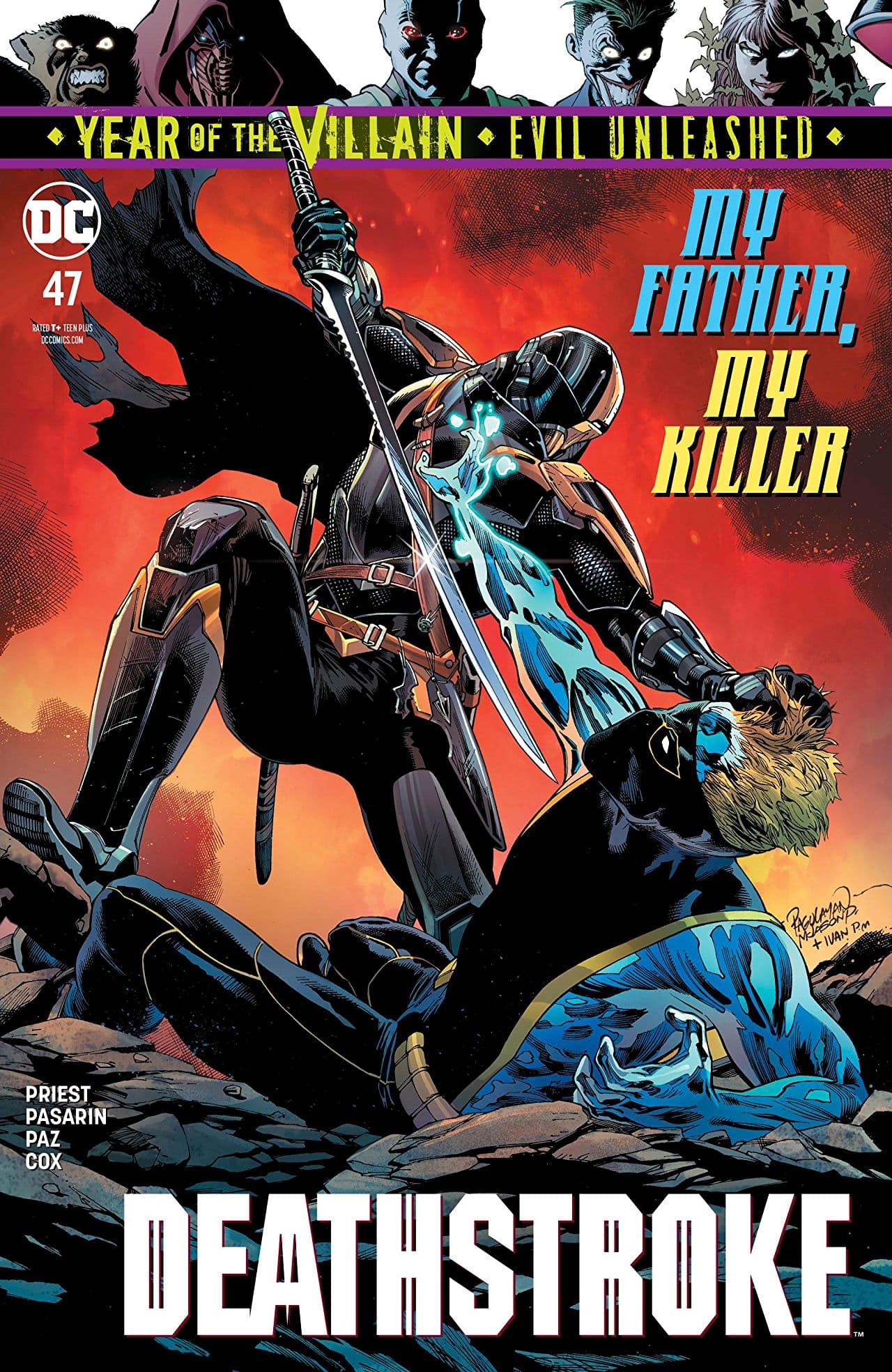 Deathstroke #47 cover