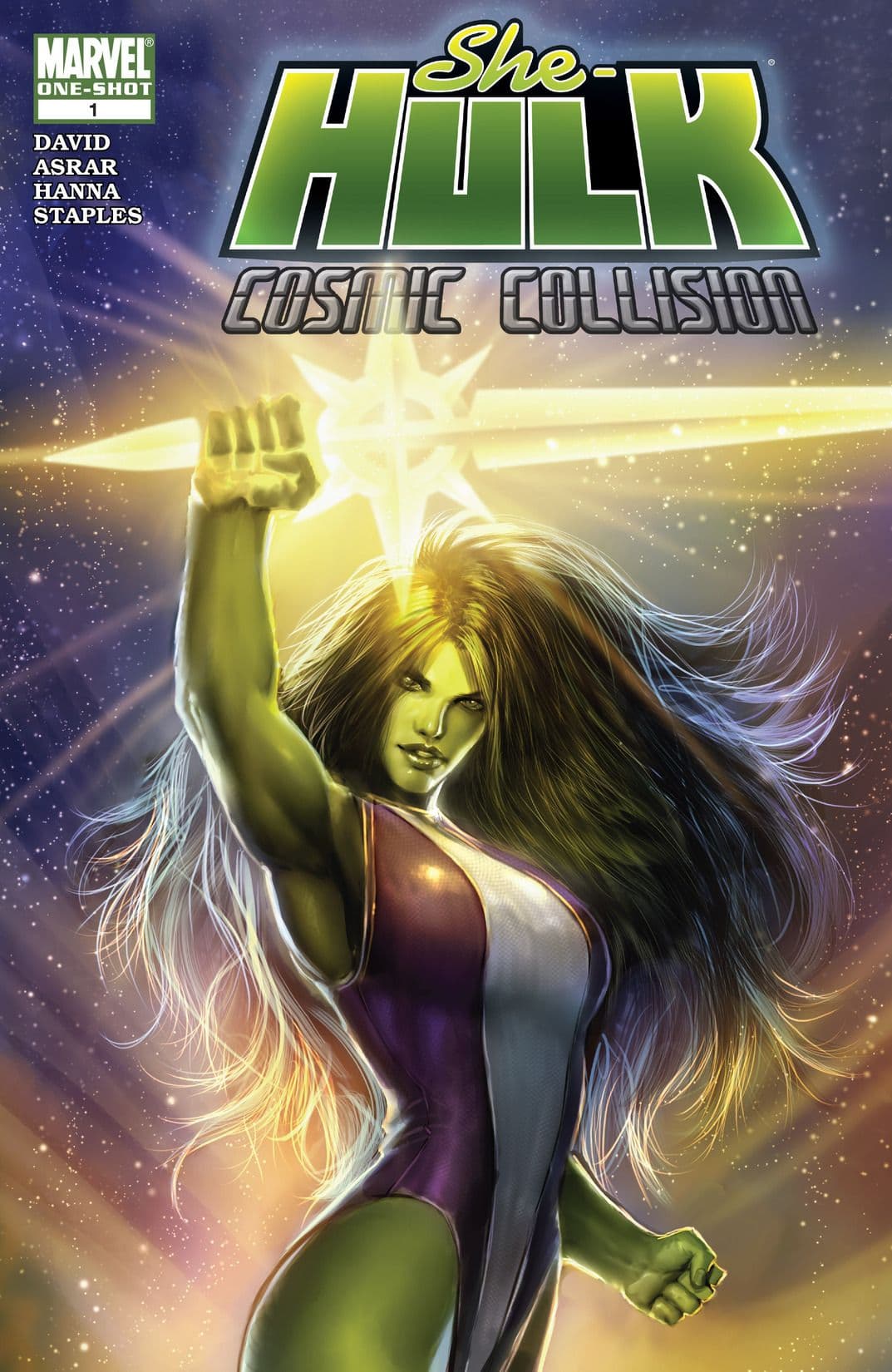 She-Hulk: Cosmic Collision #1 cover
