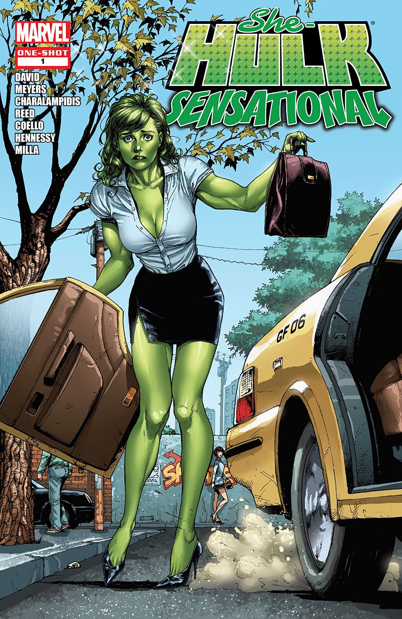 She-Hulk Sensational #1 cover