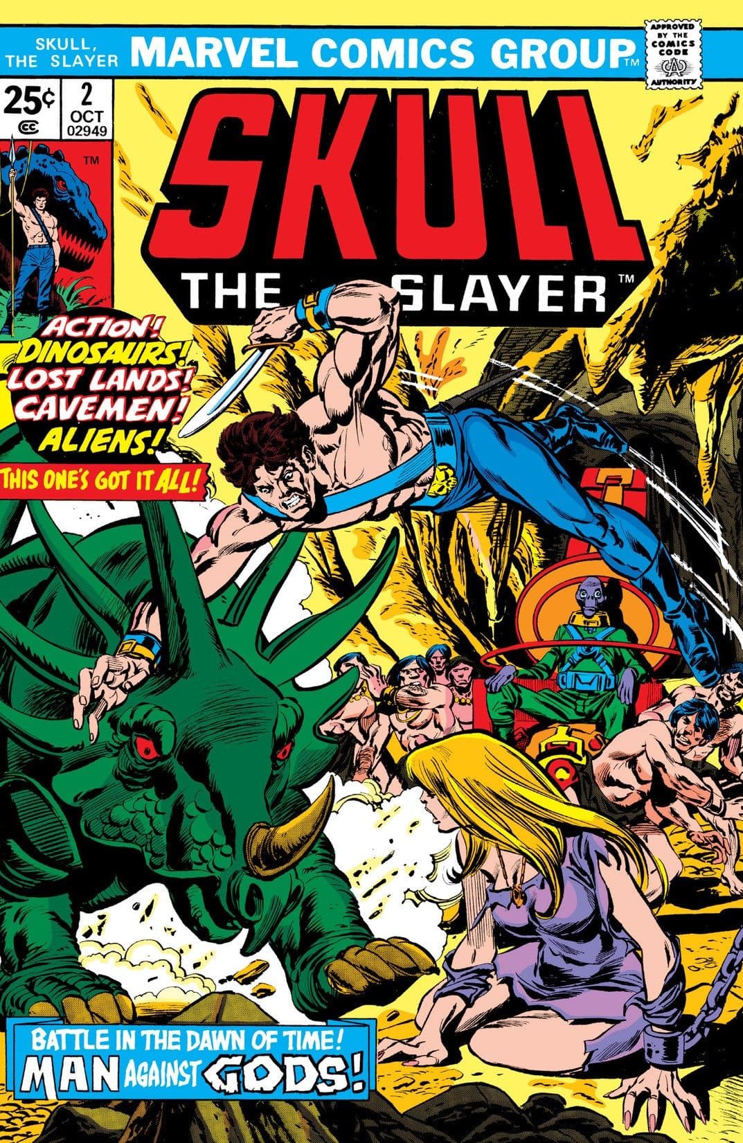 Skull, The Slayer #2 cover