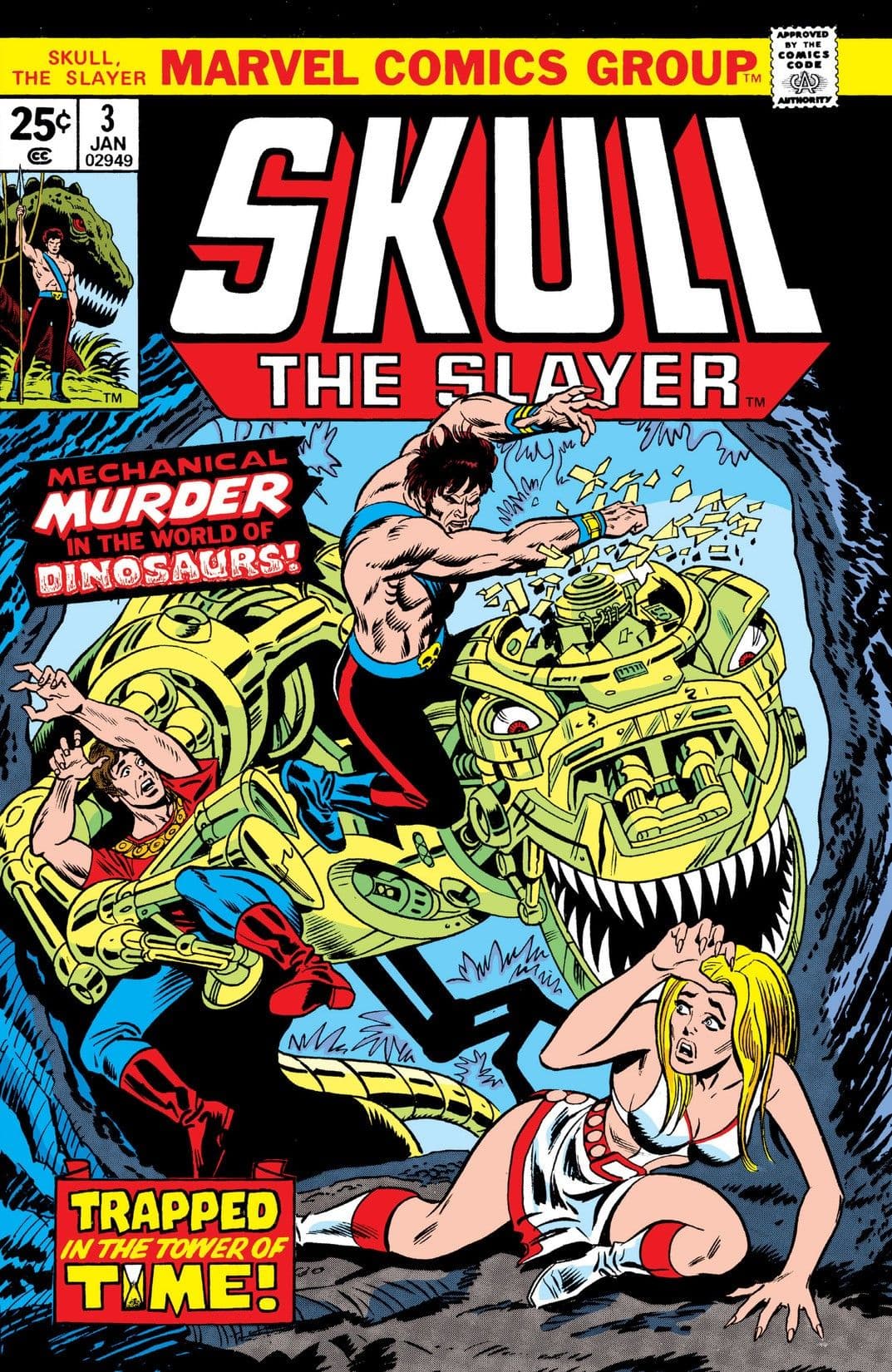 Skull, The Slayer #3 cover