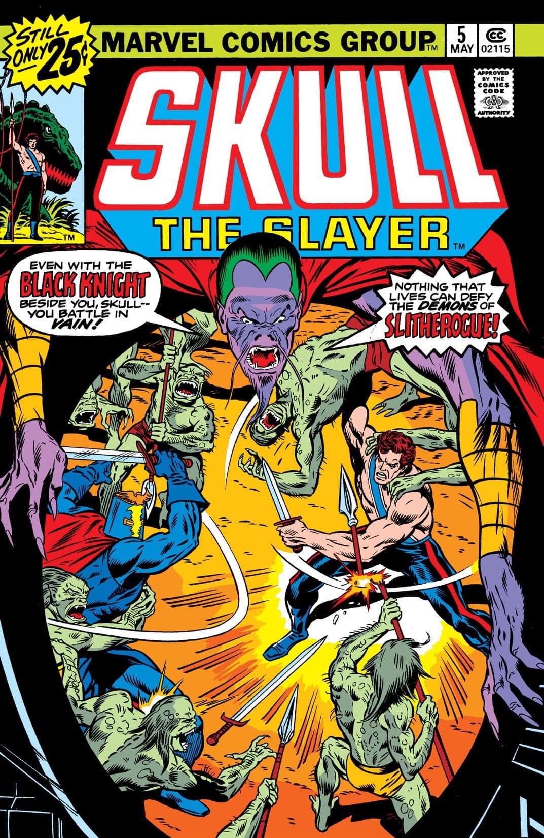 Skull, The Slayer #5 cover
