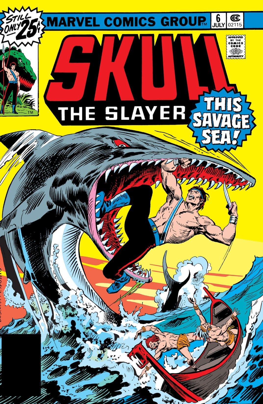 Skull, The Slayer #6 cover