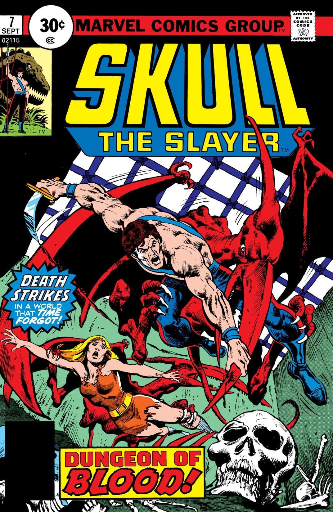 Skull, The Slayer #7 cover