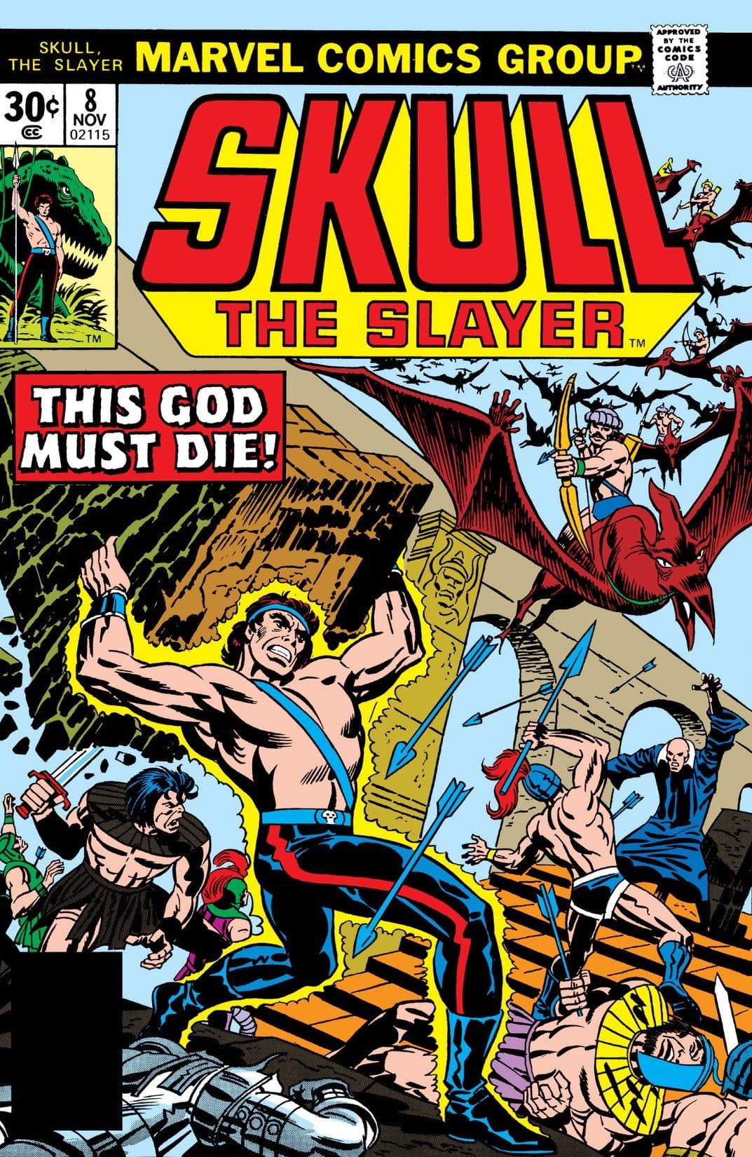 Skull, The Slayer #8 cover