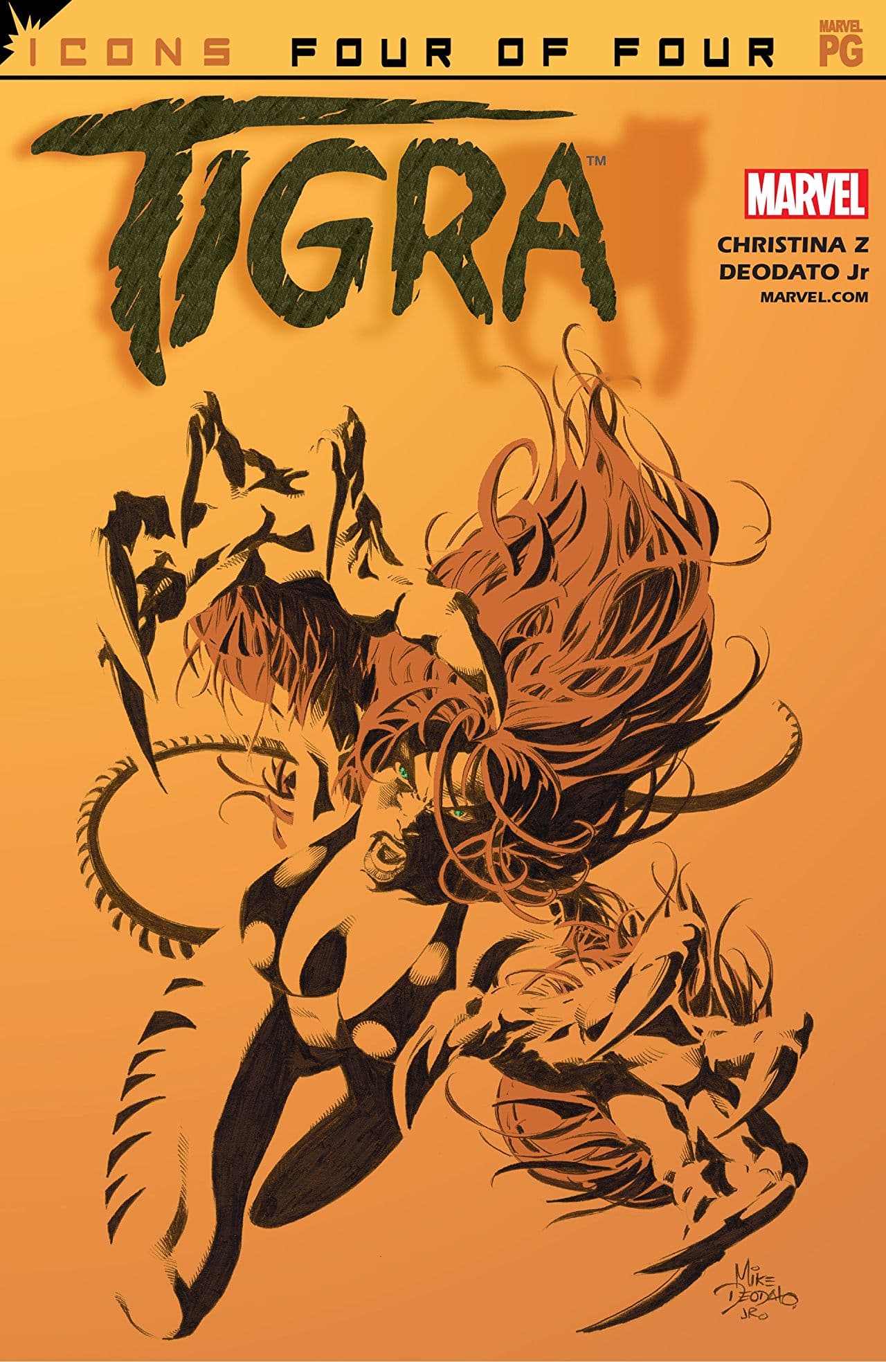 Tigra #4 cover