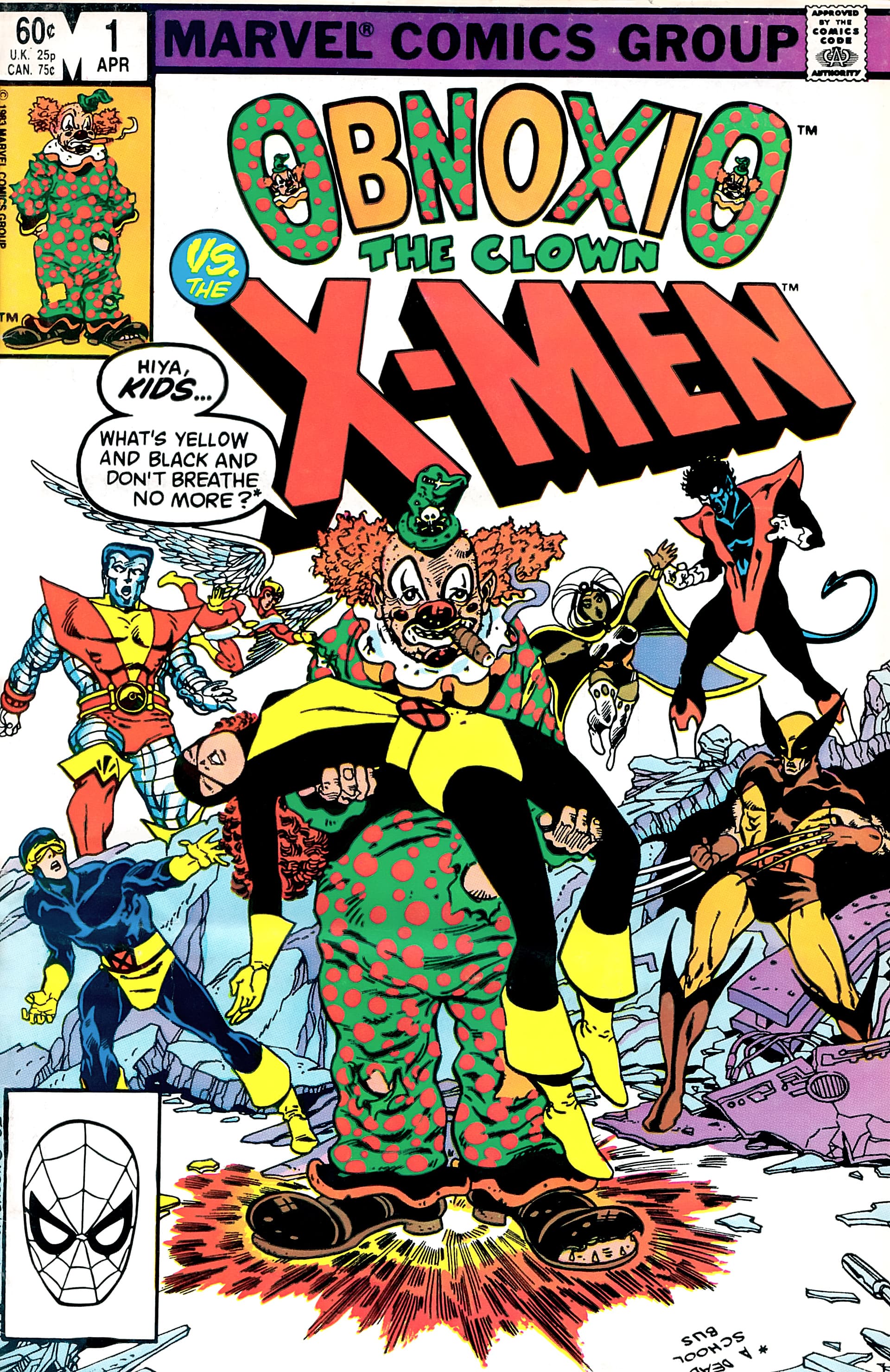 Obnoxio the Clown #1 cover